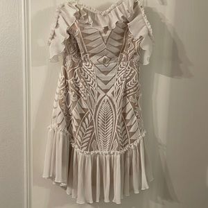 White AKIRA Dress L